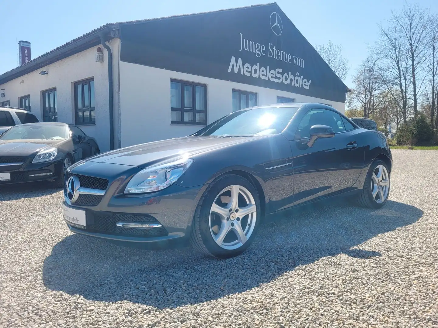 Mercedes-Benz SLK 200 SLK Roadster BlueEfficiency Navi*Leder.. Gris - 2