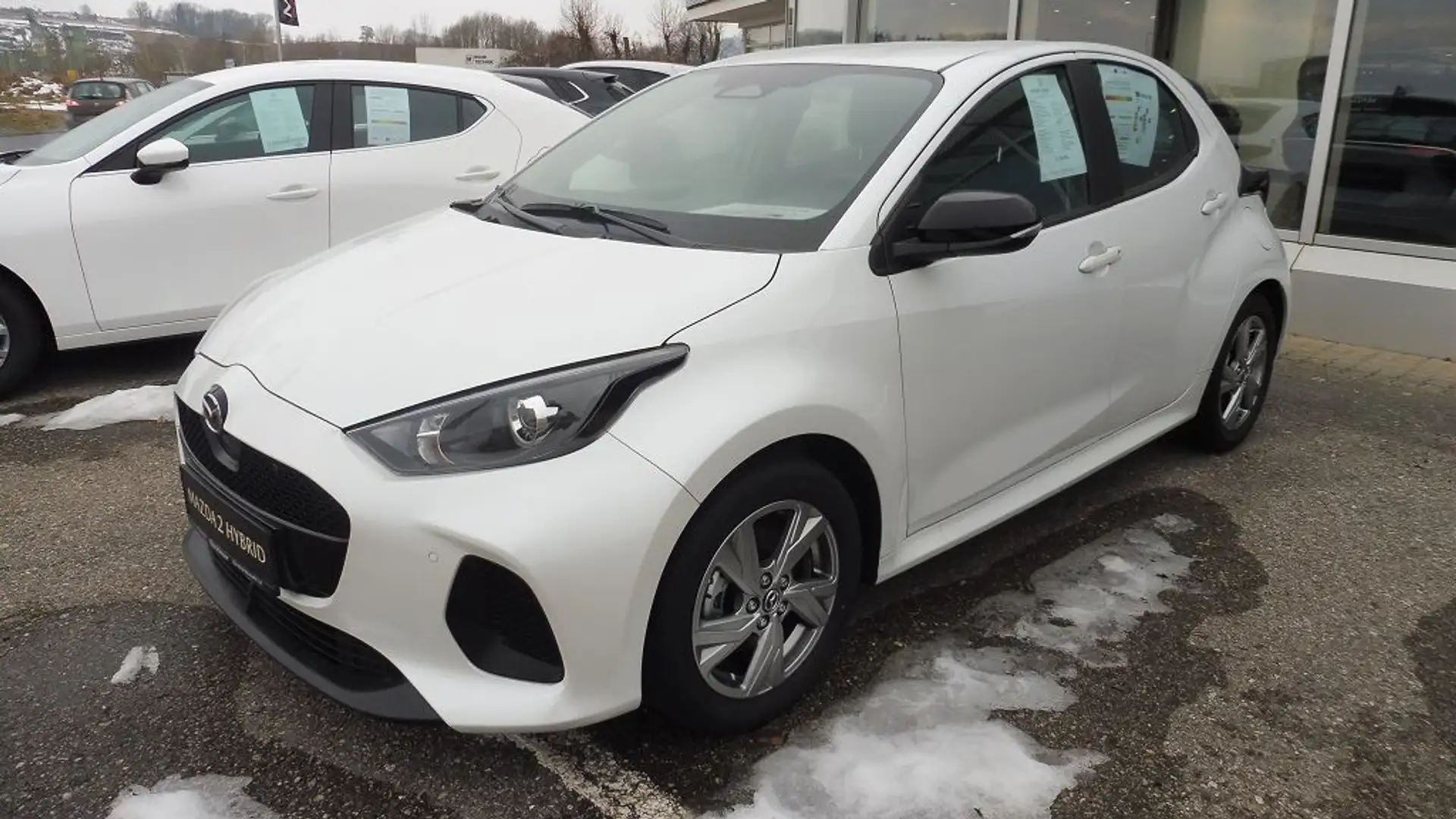 Mazda 2 Mazda2 Hybrid Exclusive Line Aut. Weiß - 1