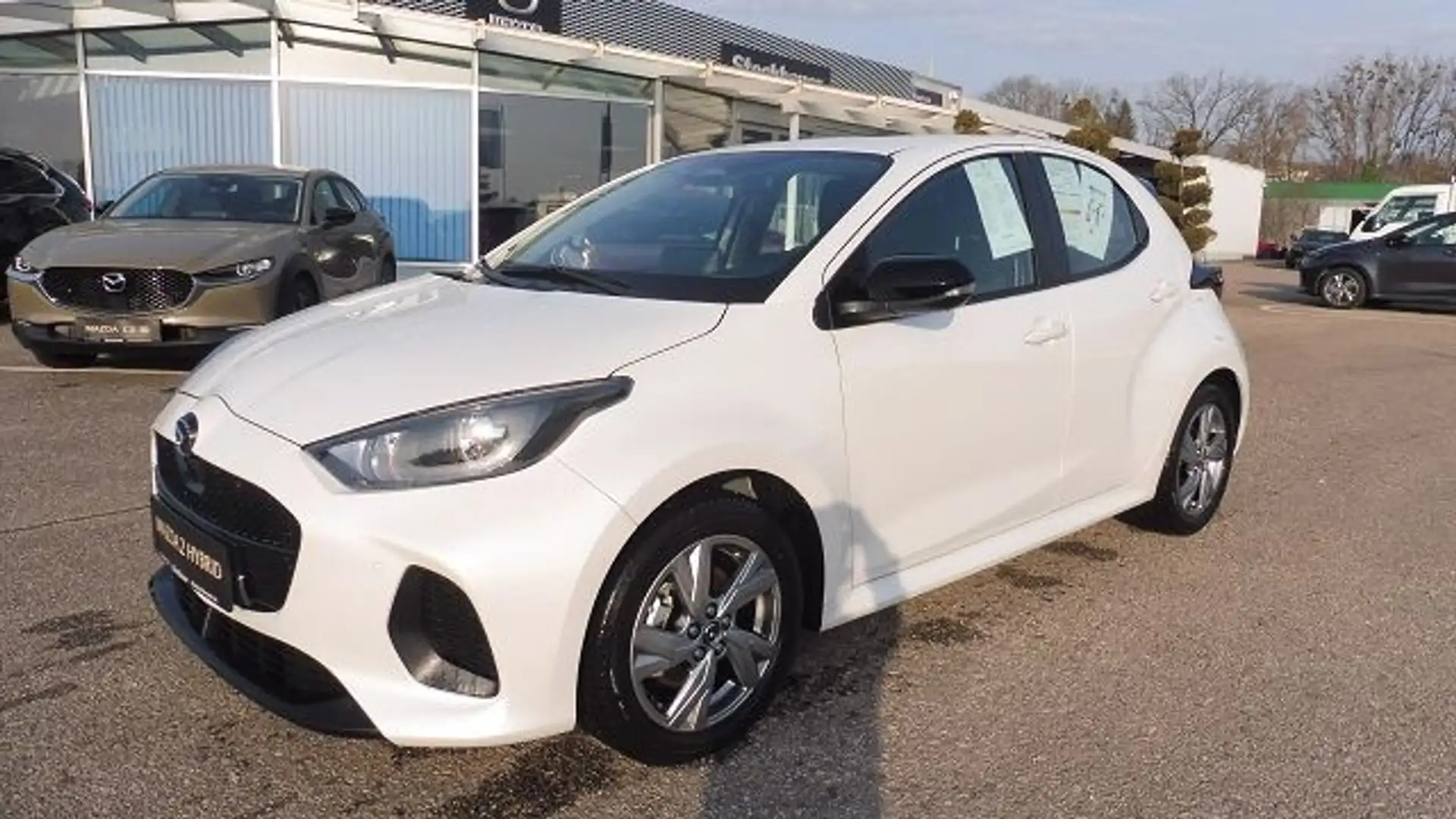 Mazda 2 Mazda2 Hybrid Exclusive Line Aut. Weiß - 1