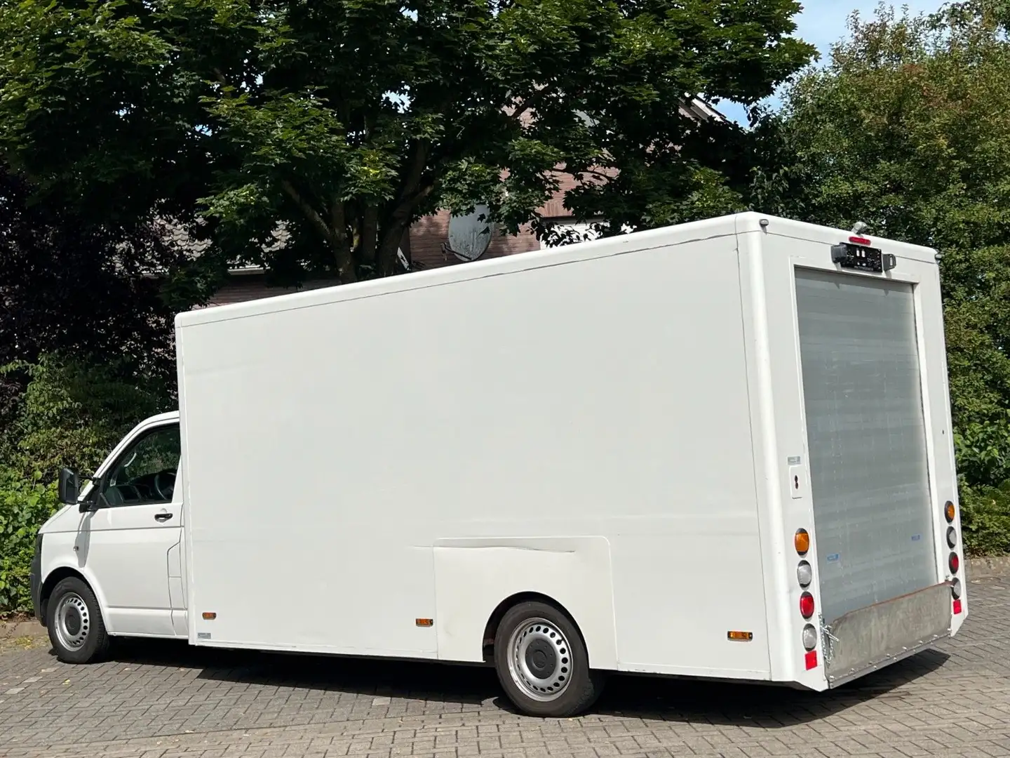 Volkswagen T5 Transporter 2.0 Tdi Koffer Alko Luftfederung Weiß - 2