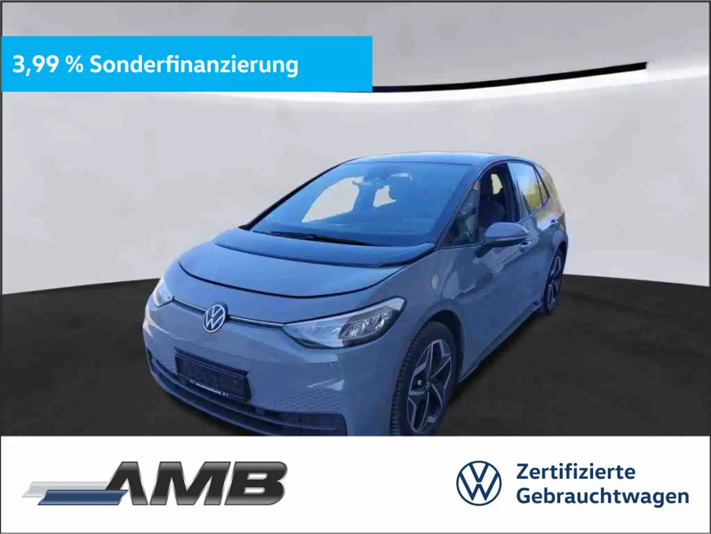 Volkswagen ID.3 Pure LED/HuD/Navi/19''/Sitzhzg/Lederlenkrad Szürke - 1