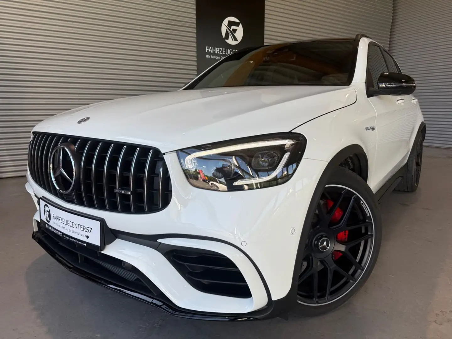 Mercedes-Benz GLC 63 AMG GLC 63 S 4MATIC+/PANO/BURMESTER/ACC/HUD/360° Blanc - 1