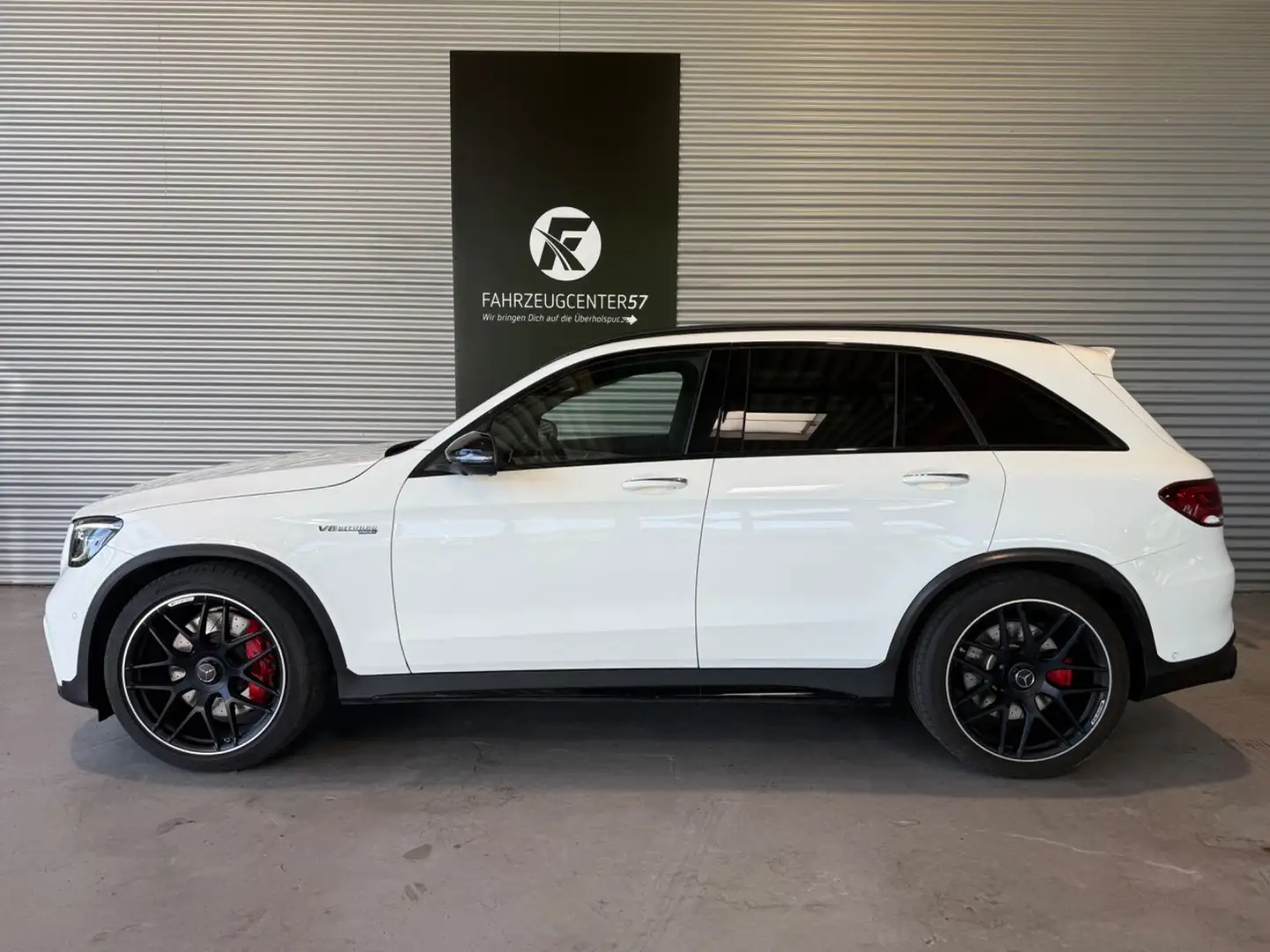 Mercedes-Benz GLC 63 AMG GLC 63 S 4MATIC+/PANO/BURMESTER/ACC/HUD/360° Blanc - 2