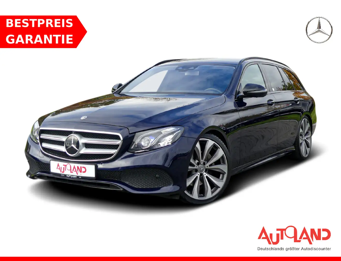 Mercedes-Benz E 220 E220d 4Matic LED 360° Virtual Cockpit DAB ACC Blau - 1