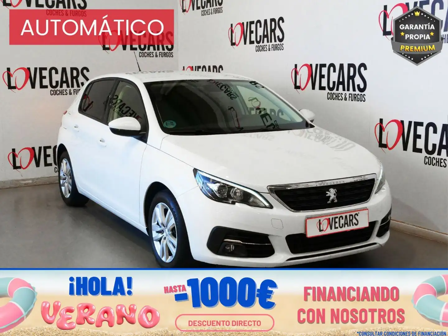 Peugeot 308 1.5BlueHDi S&S GT Pack EAT8 130 Blanco - 1
