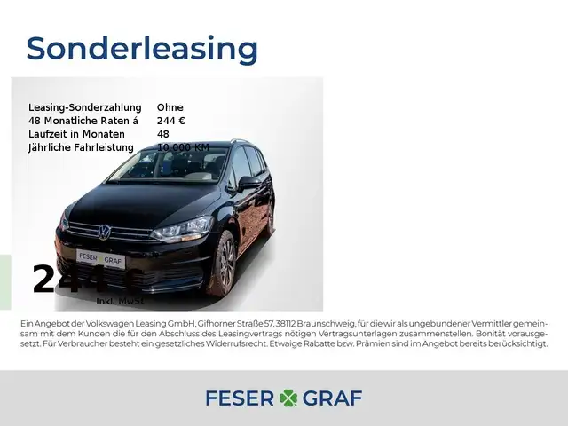 Volkswagen Touran 1.5 TSI Comfortline 7 Sitze/ Kamera/Navi/SitzHz