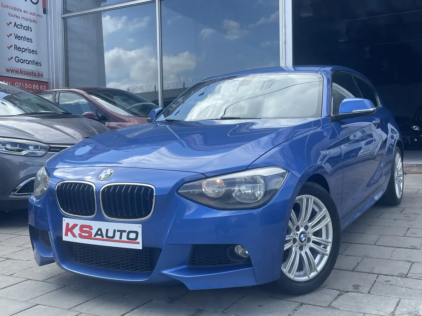 BMW 114 d ** M PACK** 252.314KM/CLIM AUTO/EURO 5 Bleu - 1