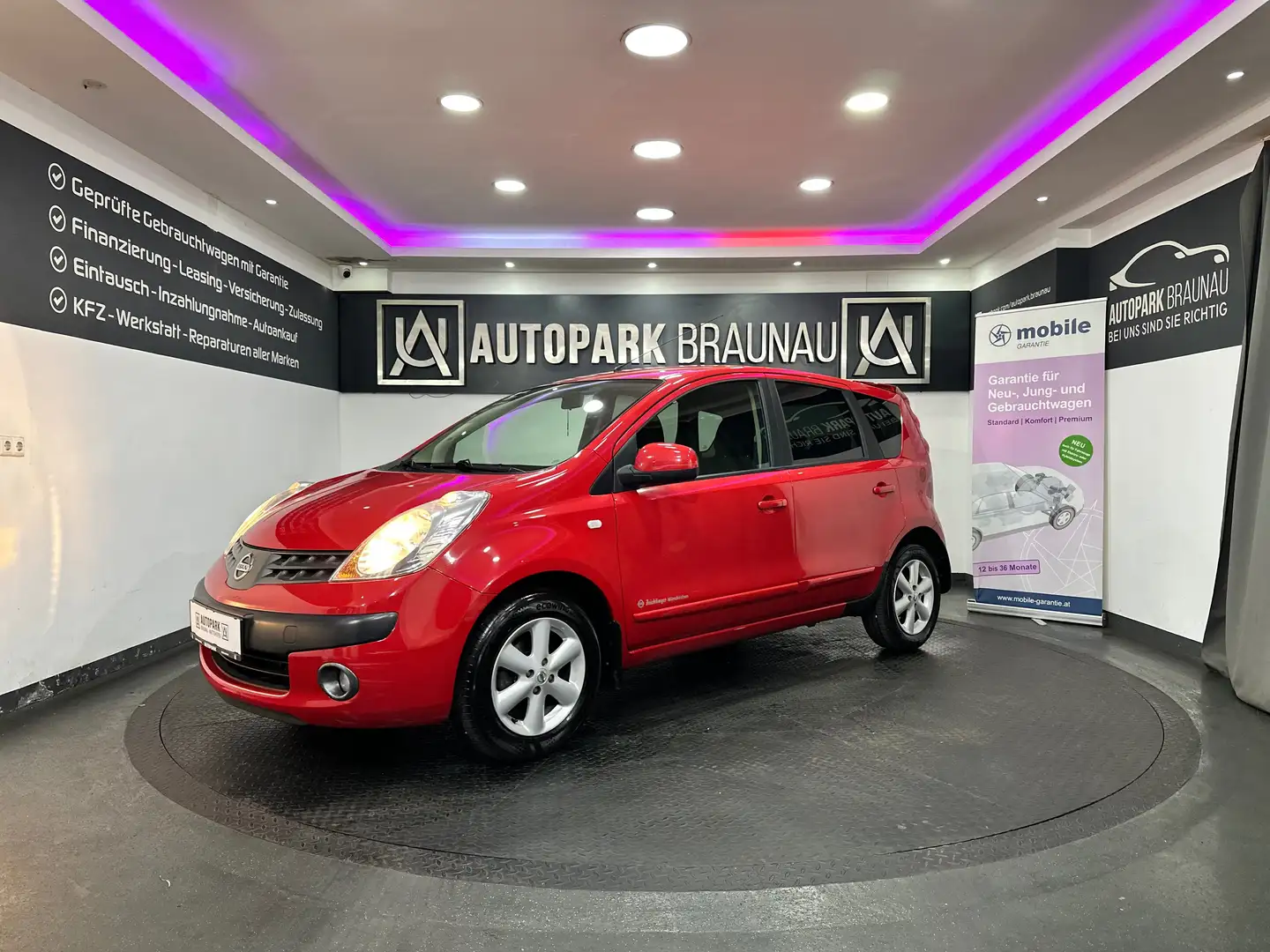 Nissan Note 1.4 Acenta *NEUES-PICKERL*KLIMA* Rot - 2