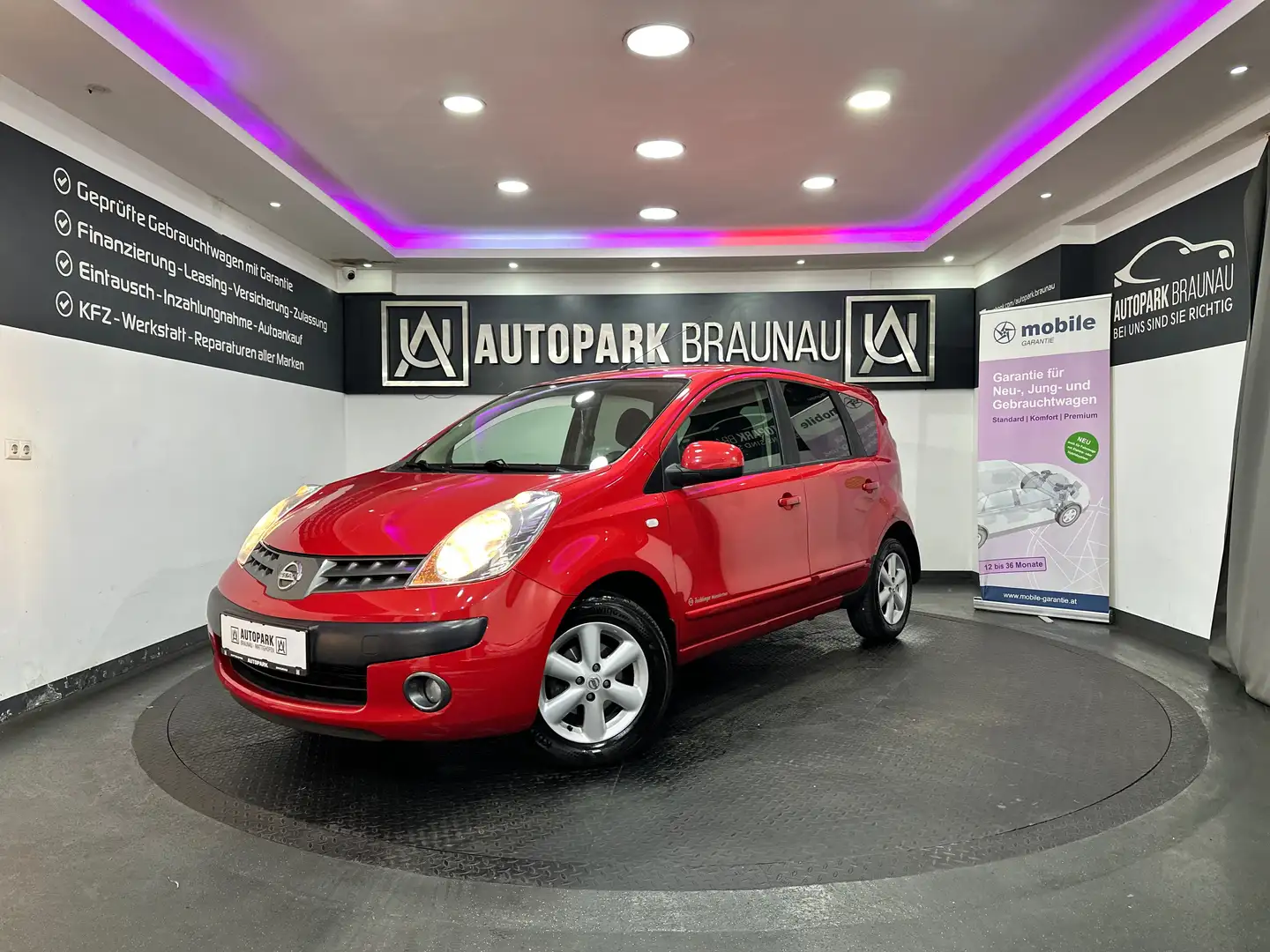Nissan Note 1.4 Acenta *NEUES-PICKERL*KLIMA* Rot - 1
