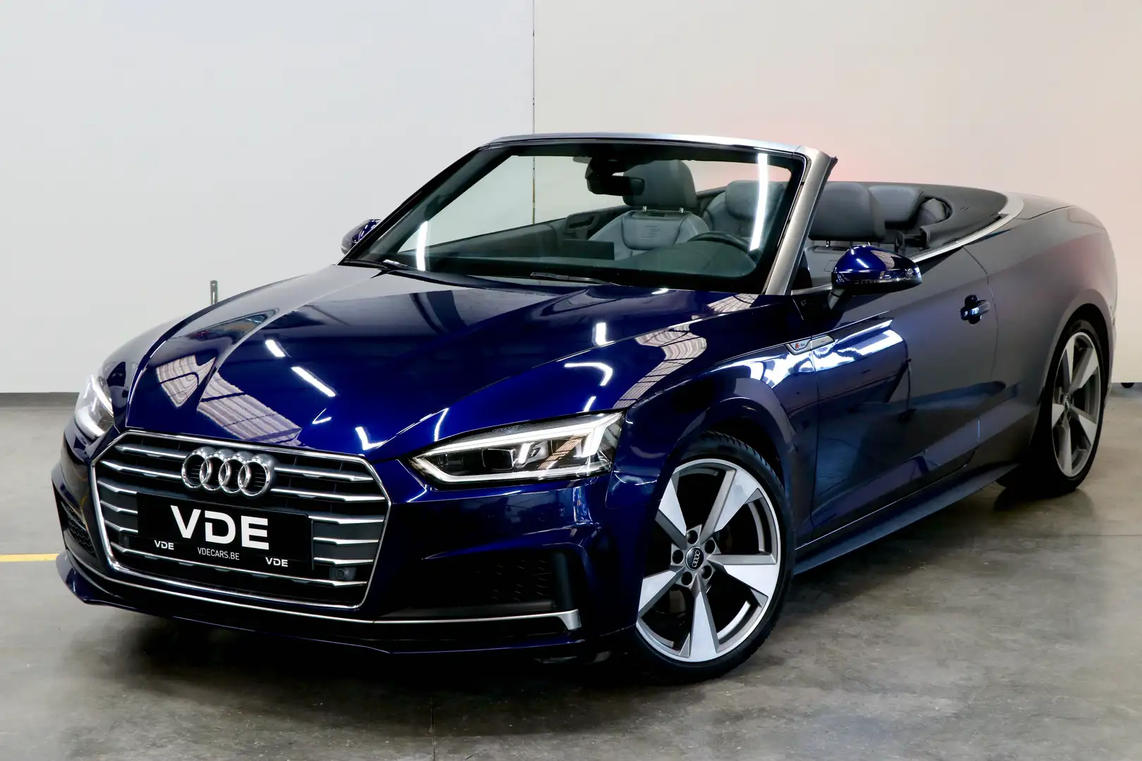 Audi A5 A5 Cabrio Sline Stronic Bleu - 1