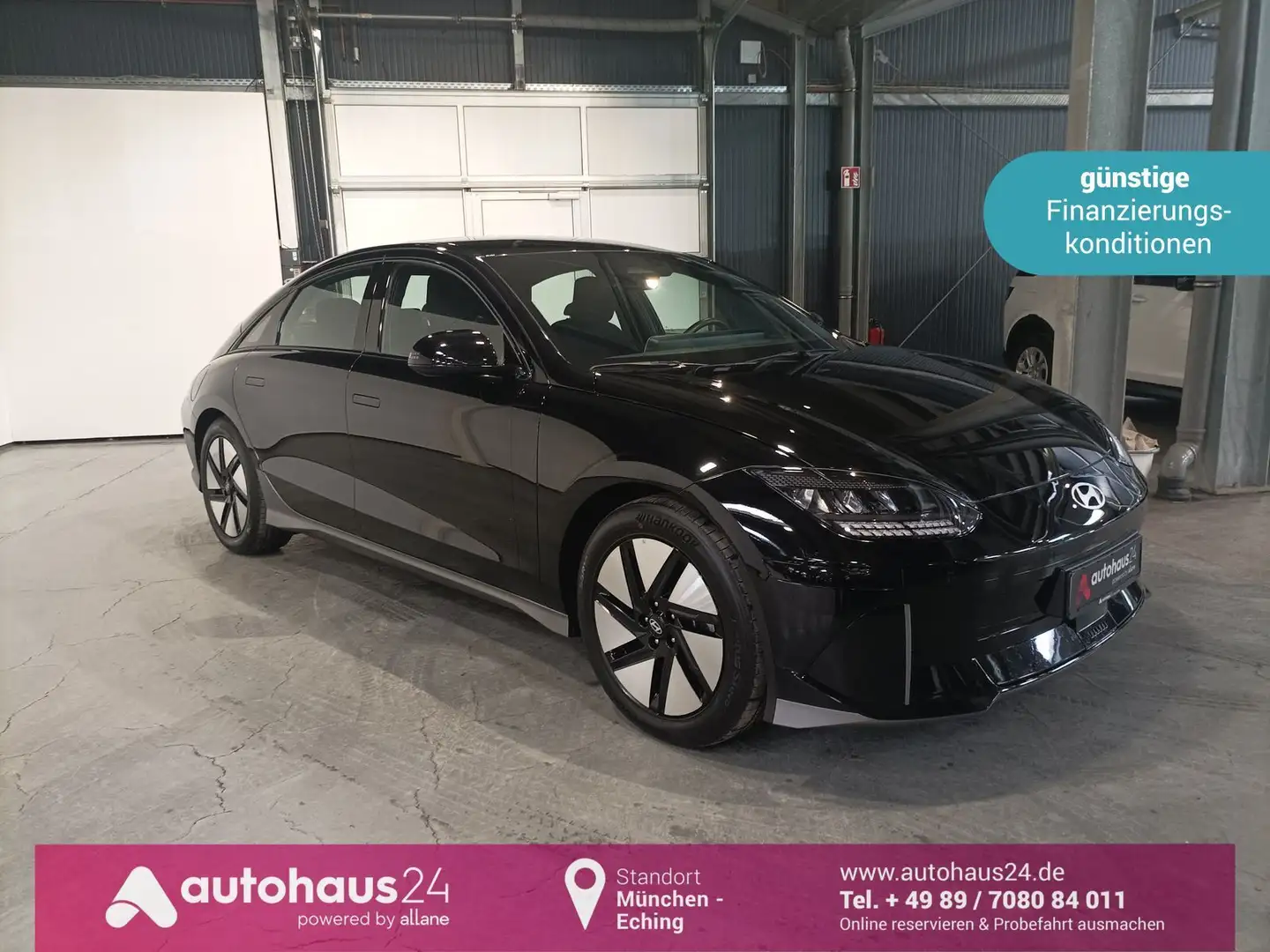 Hyundai IONIQ 6 Dynamiq LED|Navi|ParkPilot|Sitzhz. Noir - 1