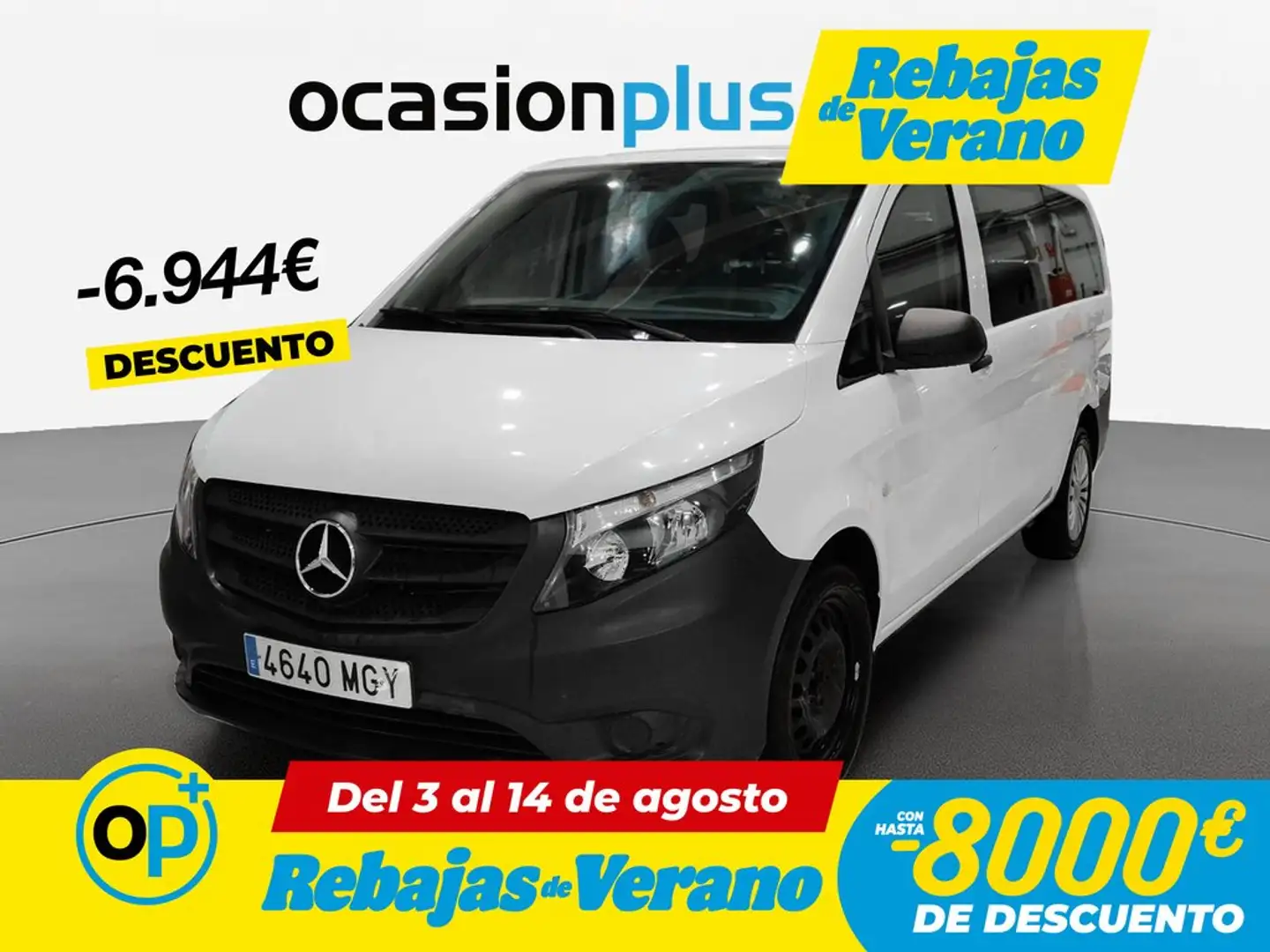 Mercedes-Benz Vito Tourer 114 CDI Pro Larga 9G-Tronic Blanco - 1