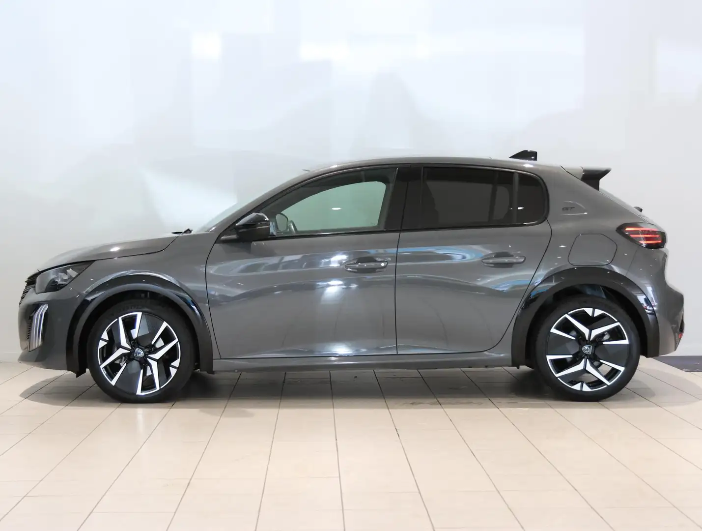 Peugeot 208 1.2 Hybrid 136 pk GT Automaat | Panoramadak | Navi Grijs - 2