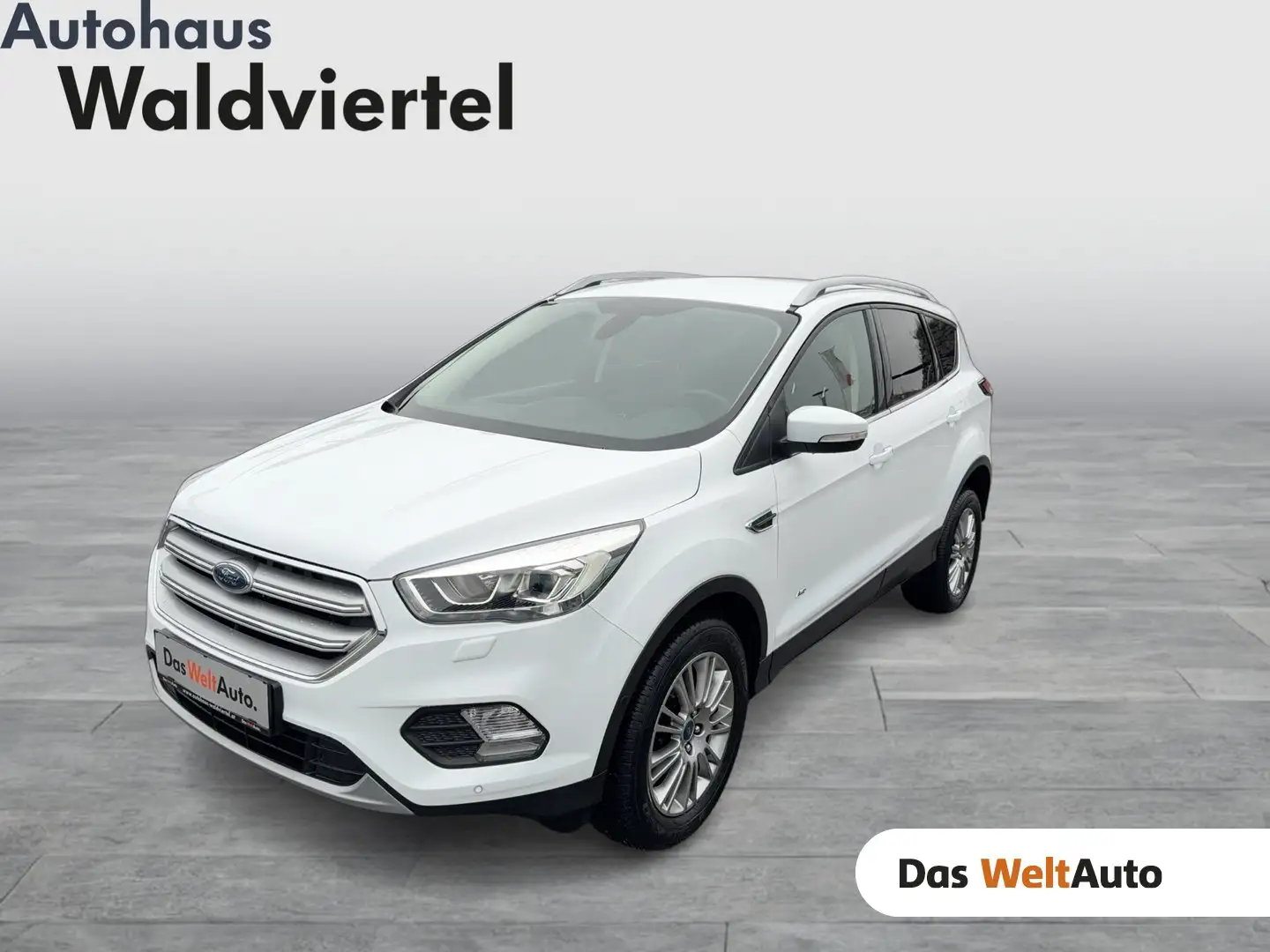 Ford Kuga 2,0 TDCi Titanium 4x4 Aut. Weiß - 1
