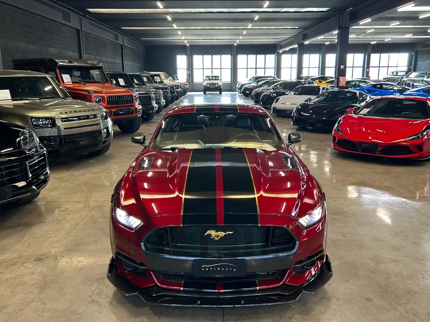 Ford Mustang MUSTANG ECO BOOST - PREZZO PER OPERATORI SETTORE Rosso - 2