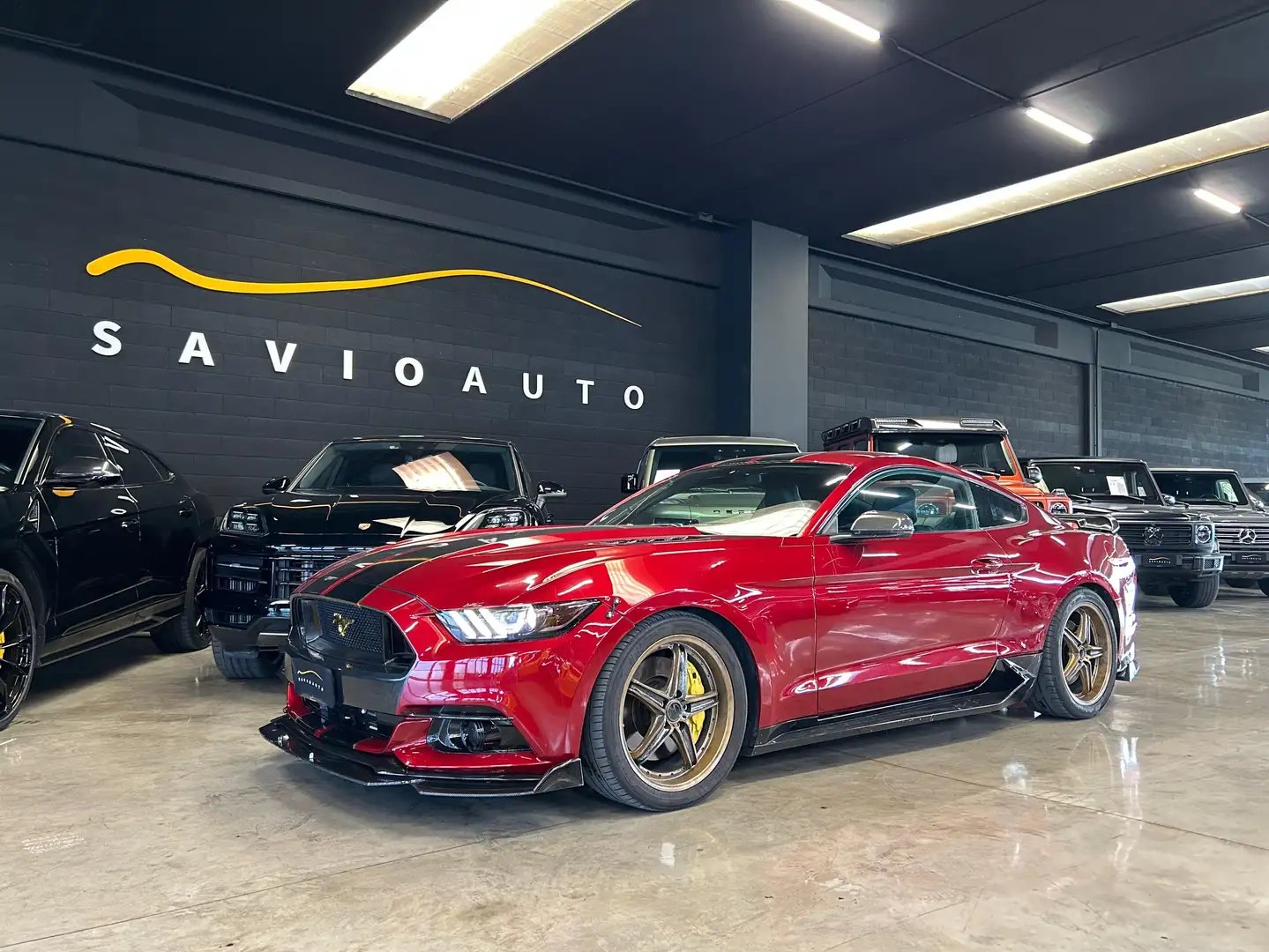 Ford Mustang MUSTANG ECO BOOST - PREZZO PER OPERATORI SETTORE Rosso - 1