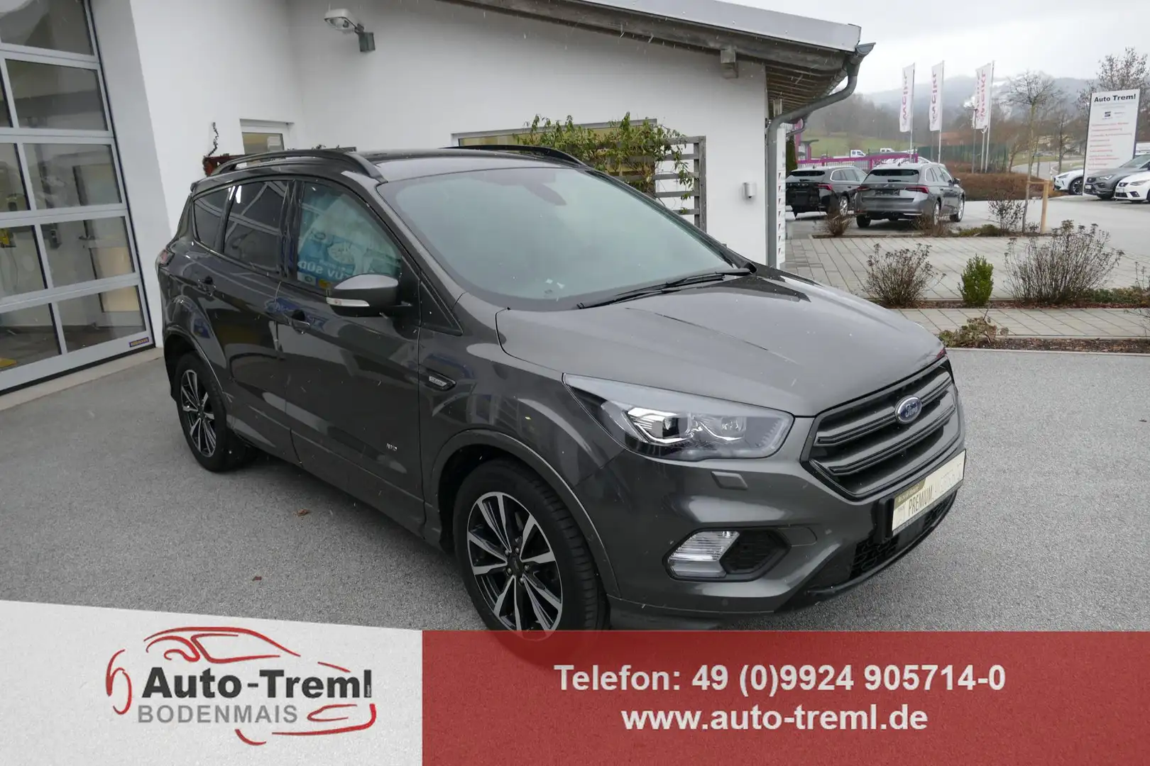 Ford Kuga ST-Line 1.5 EcoBoost 4x4 182 PS Automatik AHK N... Gris - 1
