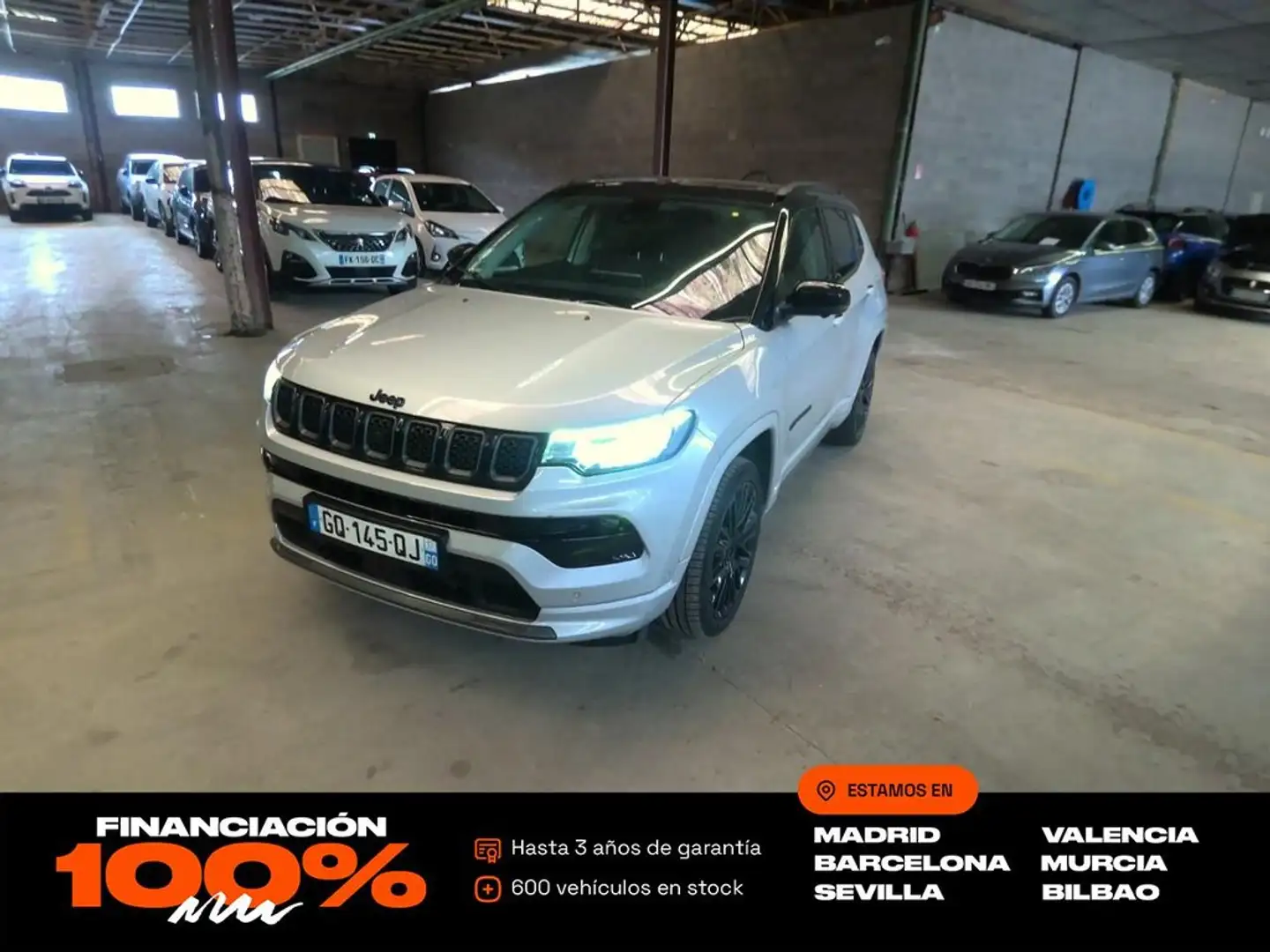 Jeep Compass 4Xe 1.3 PHEV 177kW (240CV) S AT AWD Silber - 1