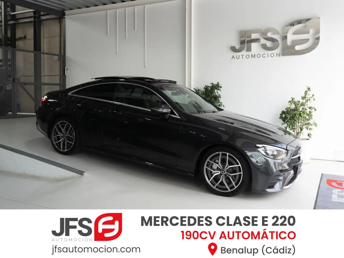 Mercedes-Benz E 220 Coupé 220d 4Matic 9G-Tronic Gris - 1