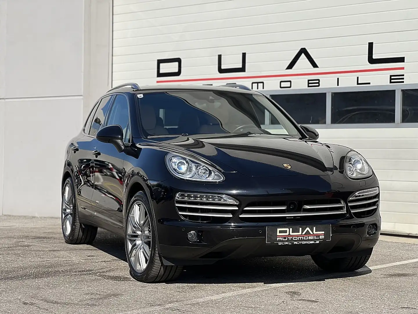 Porsche Cayenne II Palatinum 3,0 Diesel Aut.|LUFT|ACC|KEYLESS|NAVI Schwarz - 2