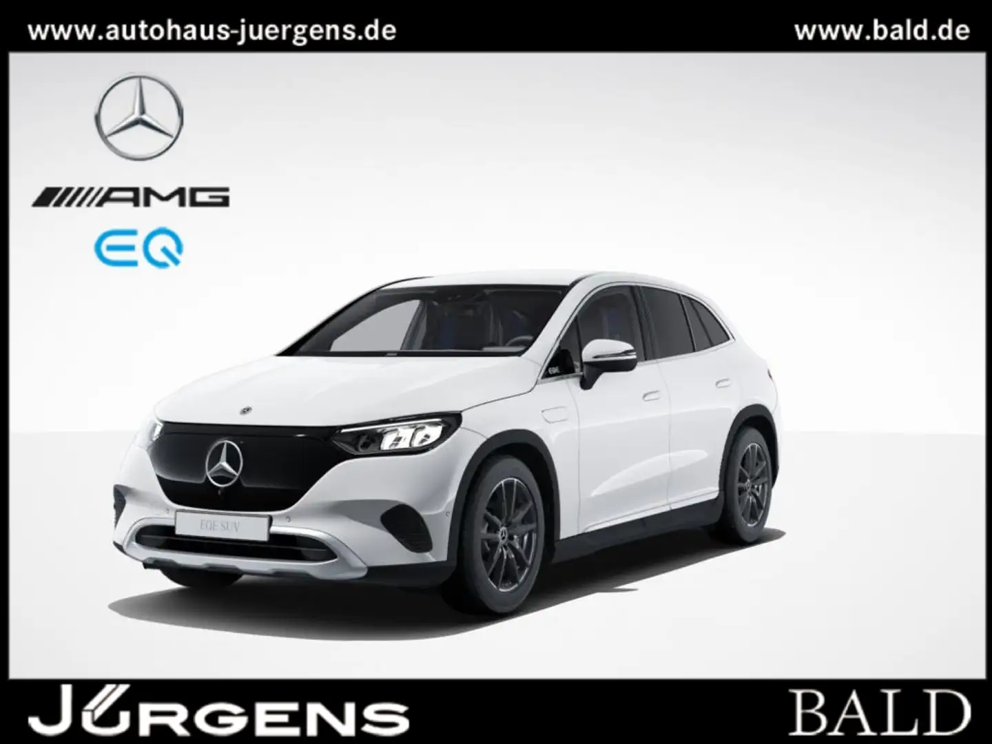 Mercedes-Benz EQE SUV EQE 300 SUV Elect-Art/Distr/LED/Cam/Memo/Totw/19 Weiß - 1