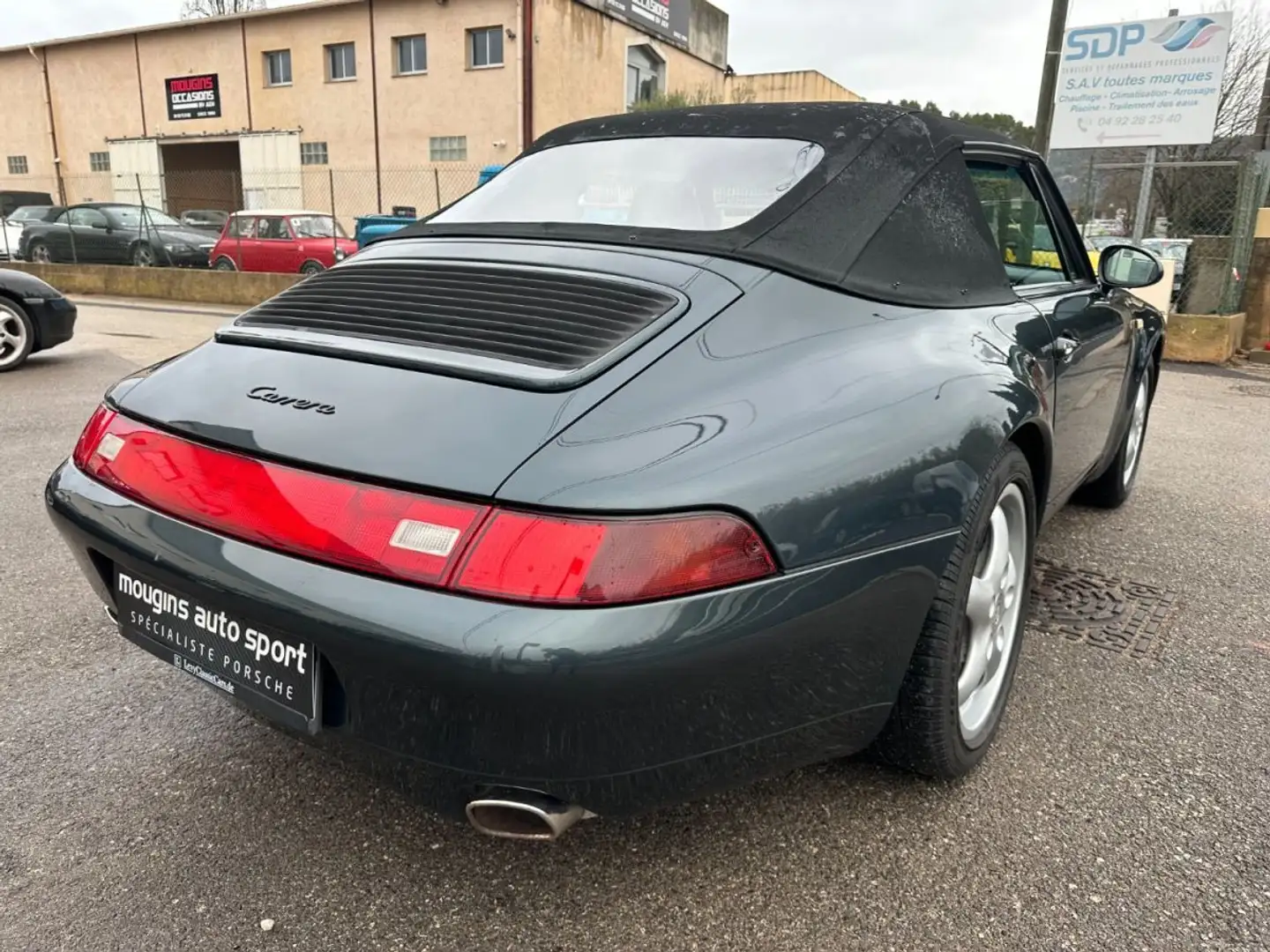 Porsche 911 993 Cabriolet 3.6 272cv Tiptronic Groen - 2