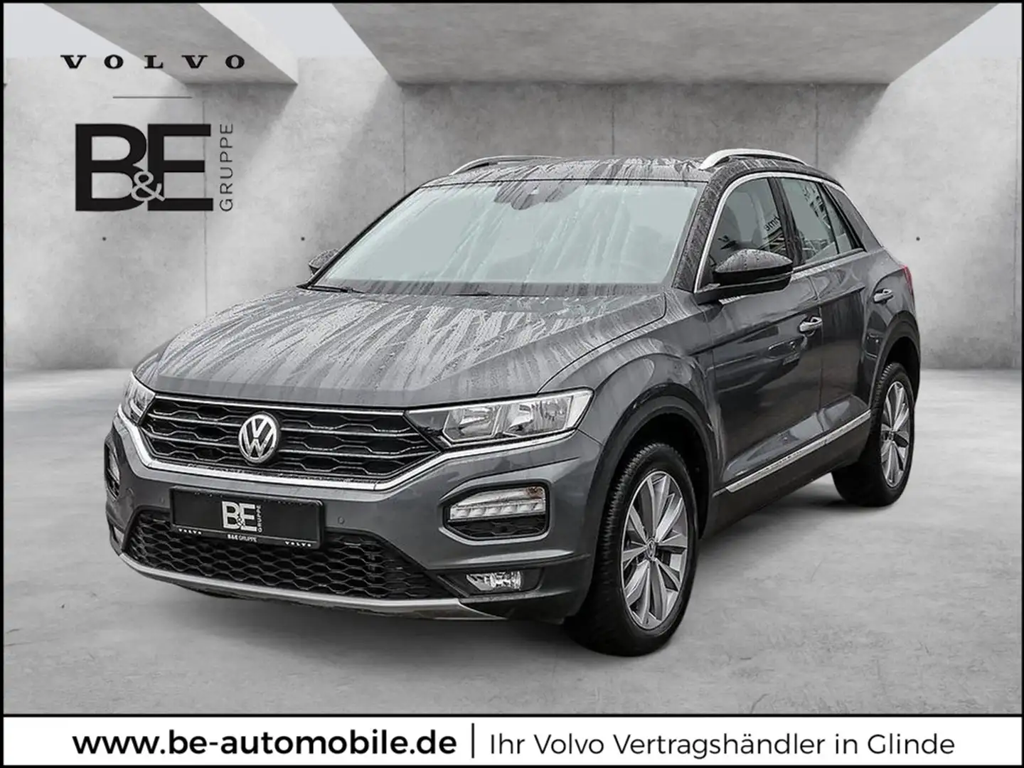 Volkswagen T-Roc 1.5 TSI Style KLIMA PDC SHZ AHK PANO Gris - 1
