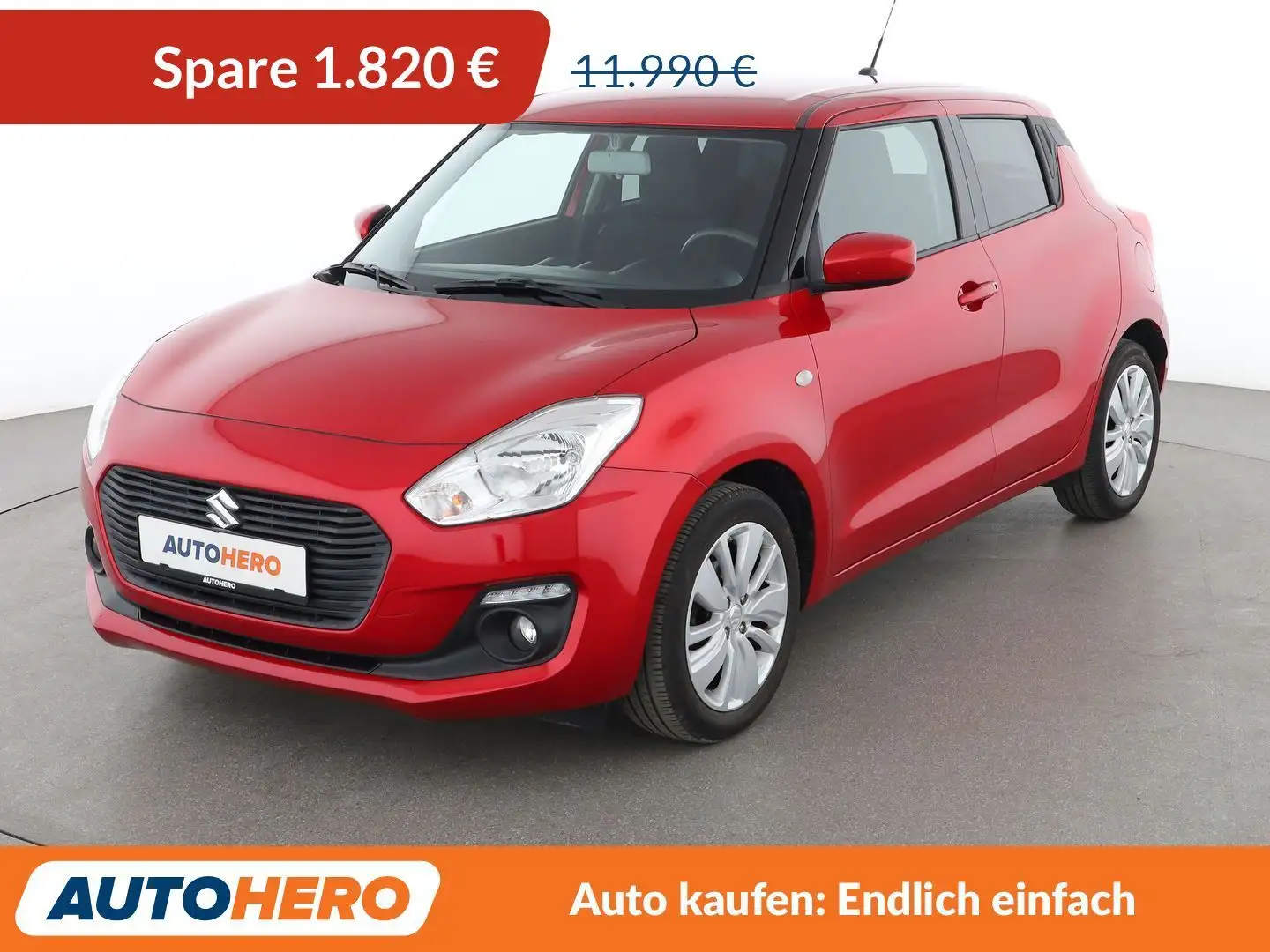 Suzuki Swift 1.0 BoosterJet Comfort *NAVI*CAM*SHZ*KLIMA* Rot - 1