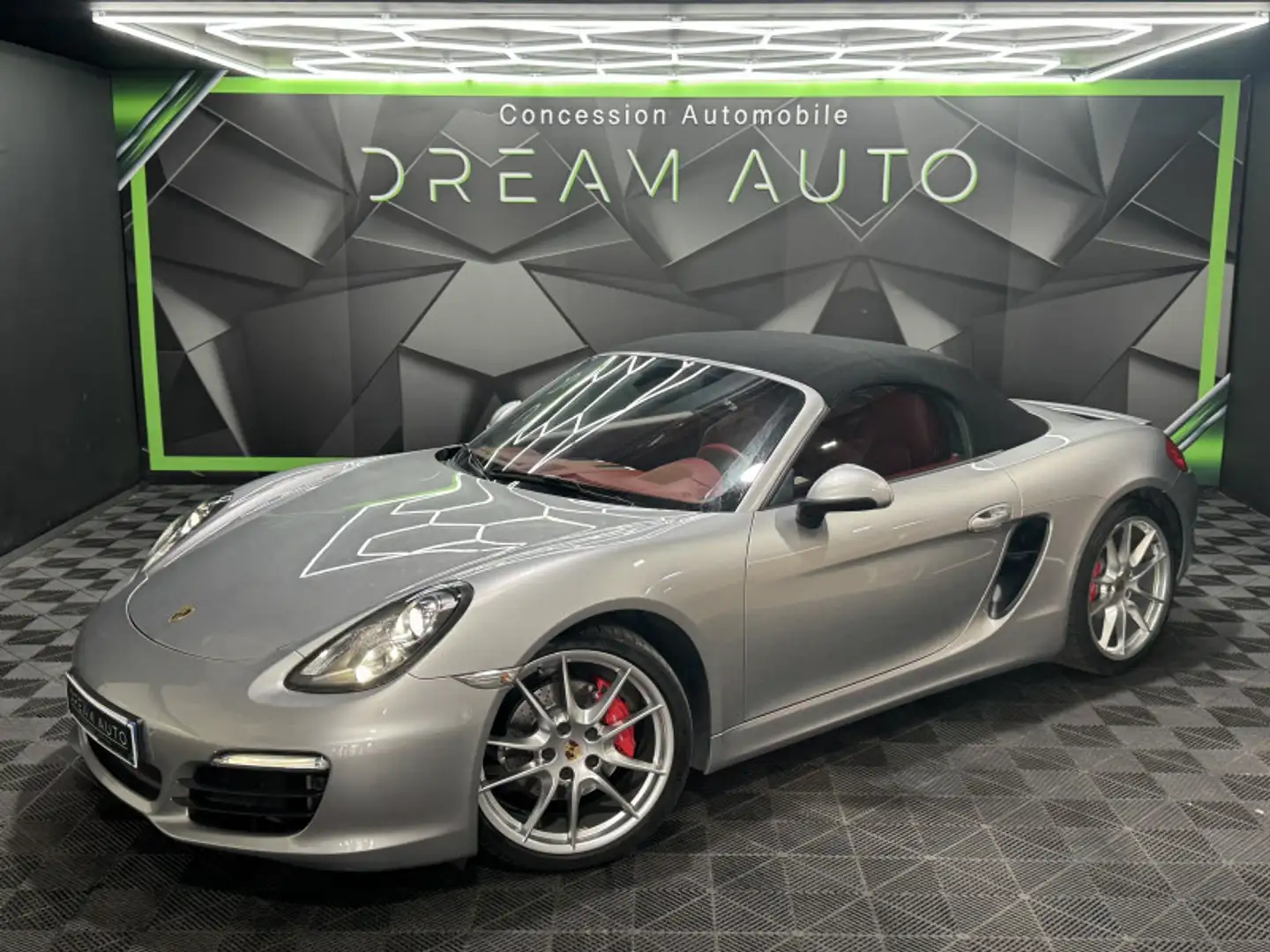 Porsche Boxster (981) 3.4 315CH S PDK Gris - 1