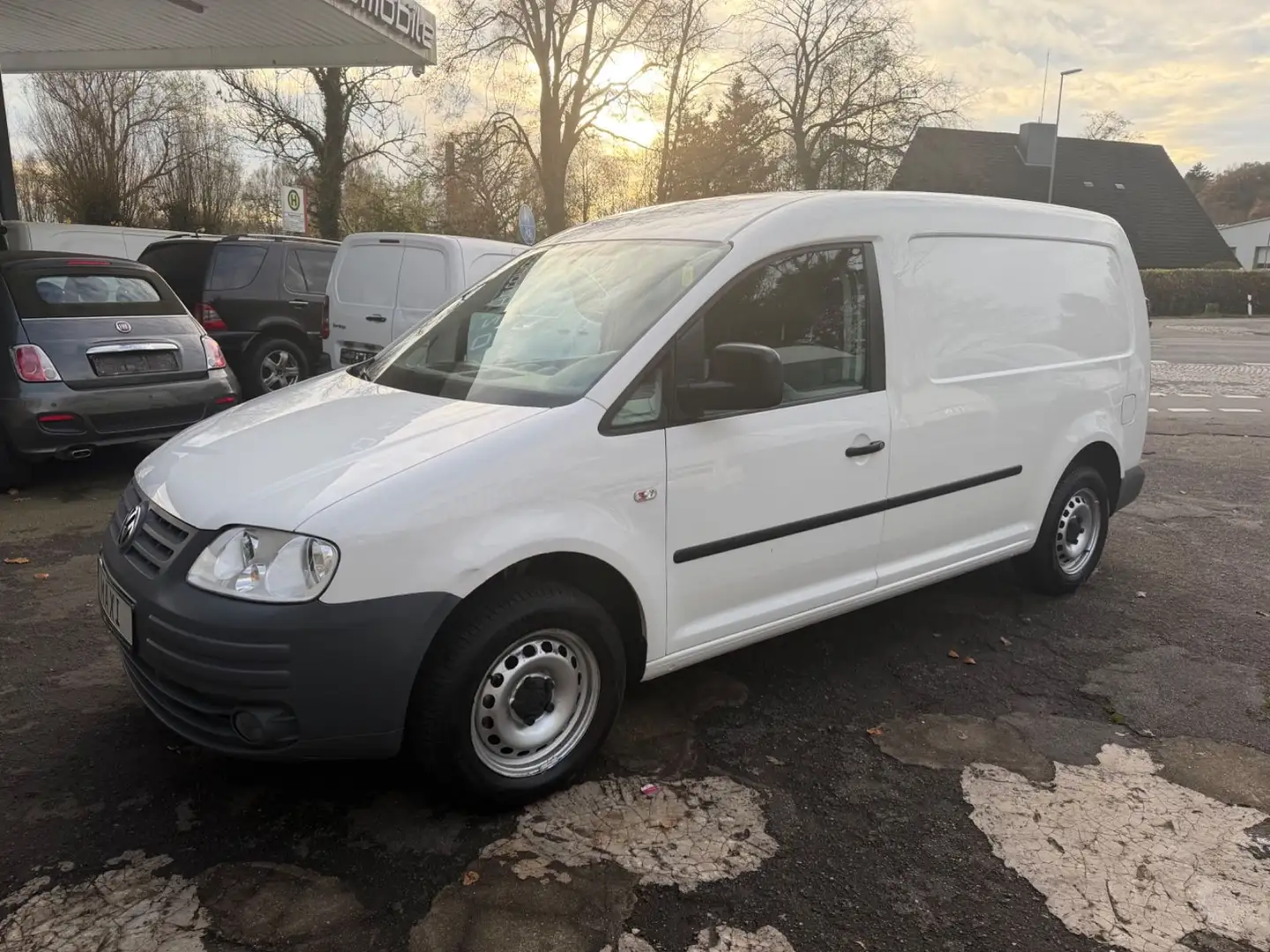 Volkswagen Caddy Maxi Kasten Blanc - 1