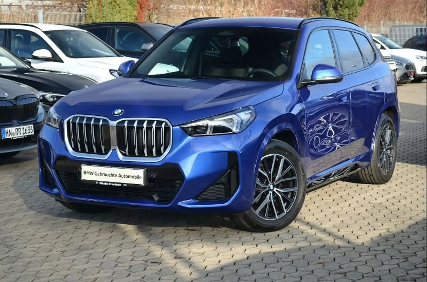 BMW X1 sDrive18i M Sport Ad.LED.AHK.Harm/Kard.Memory Blau - 2