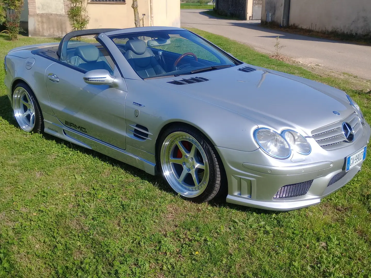Mercedes-Benz SL 500 SL 500 V8  ASI  PRIOR AMG Argent - 1
