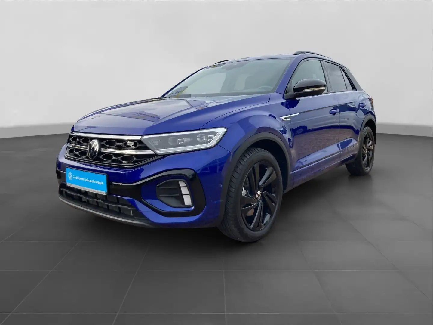 Volkswagen T-Roc 2.0 TDI DSG R-LINE PANO KAMERA AHK NAVI Blau - 2