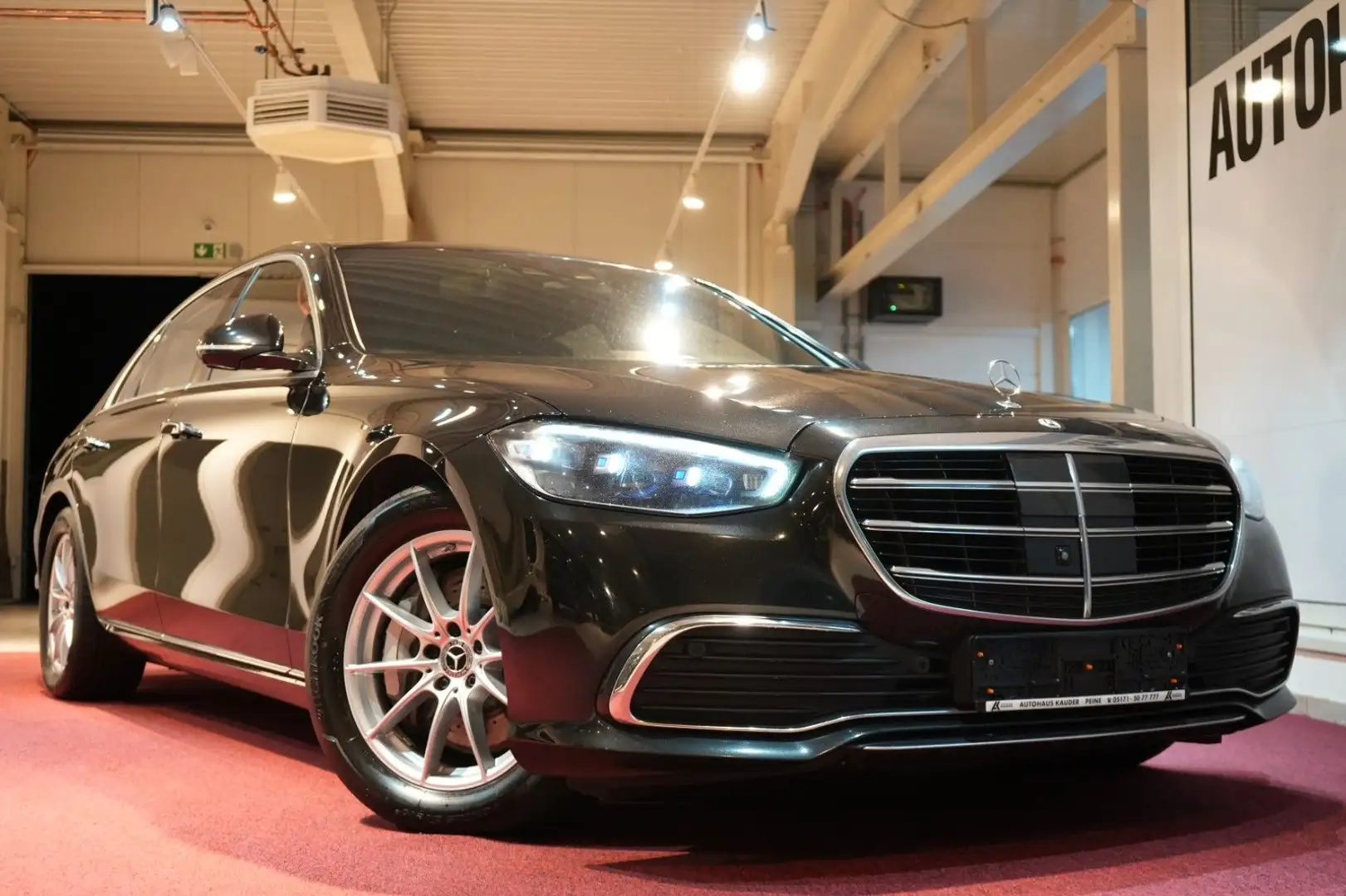 Mercedes-Benz S 400 d 4Matic Lang 9G *LED*Virtual*Navi*Kamera* Schwarz - 1