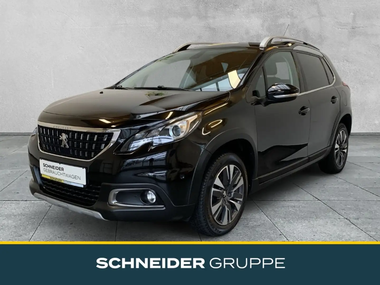 Peugeot 2008 Allure 1.2 PureTech 110 KAMERA+SHZ+KLIMA Schwarz - 1