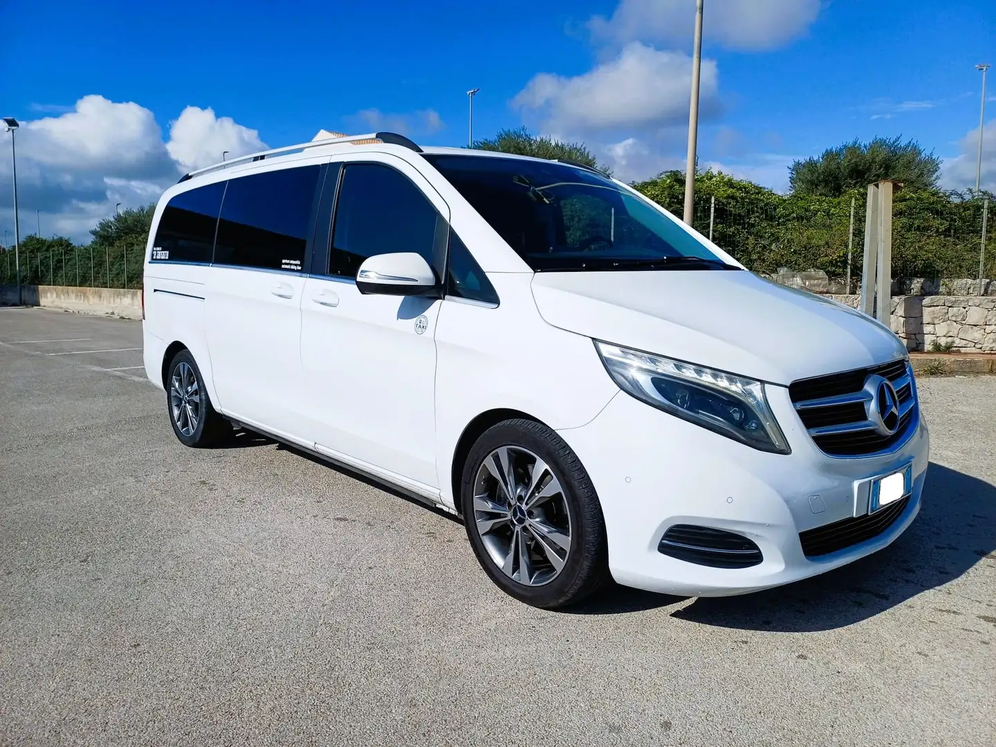 Mercedes-Benz V Classe V 250d  Premium Long Euro6b Weiß - 2