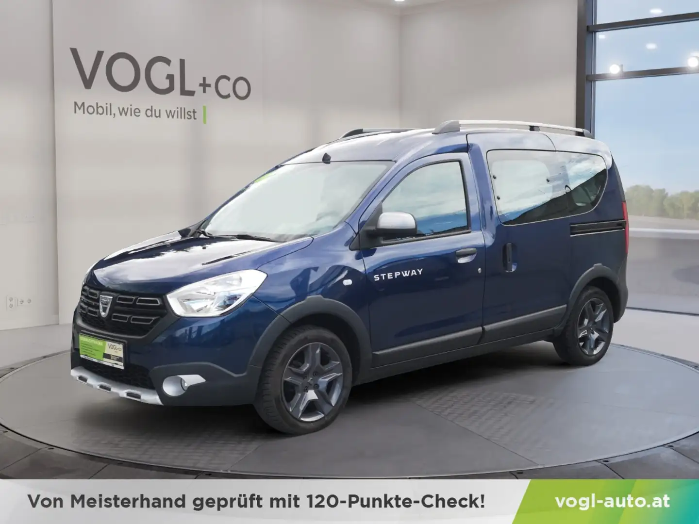 Dacia Dokker Stepway Sensation dCi 90 Blau - 1