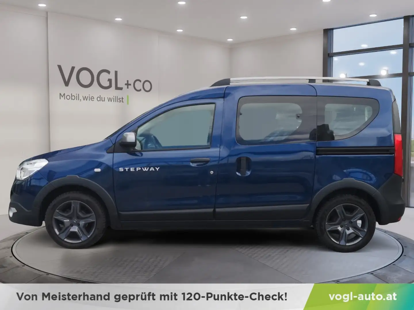 Dacia Dokker Stepway Sensation dCi 90 Blau - 2