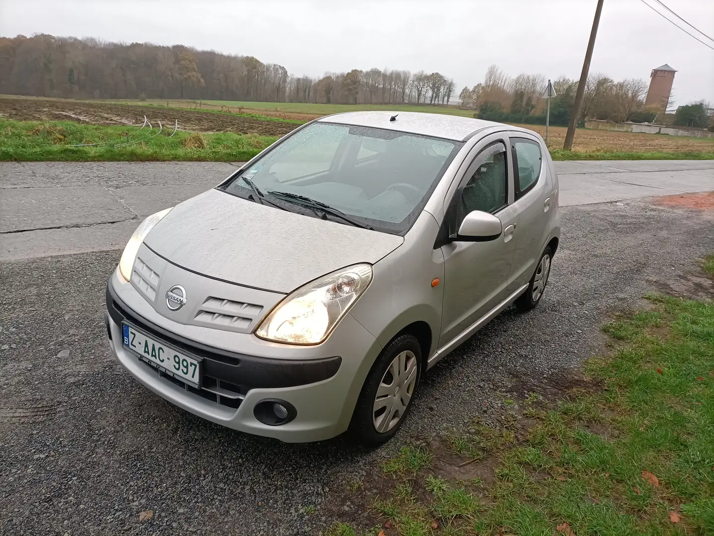 Nissan Pixo Pixo 1.0i Acenta 119099 km garantie 1 an Grijs - 2