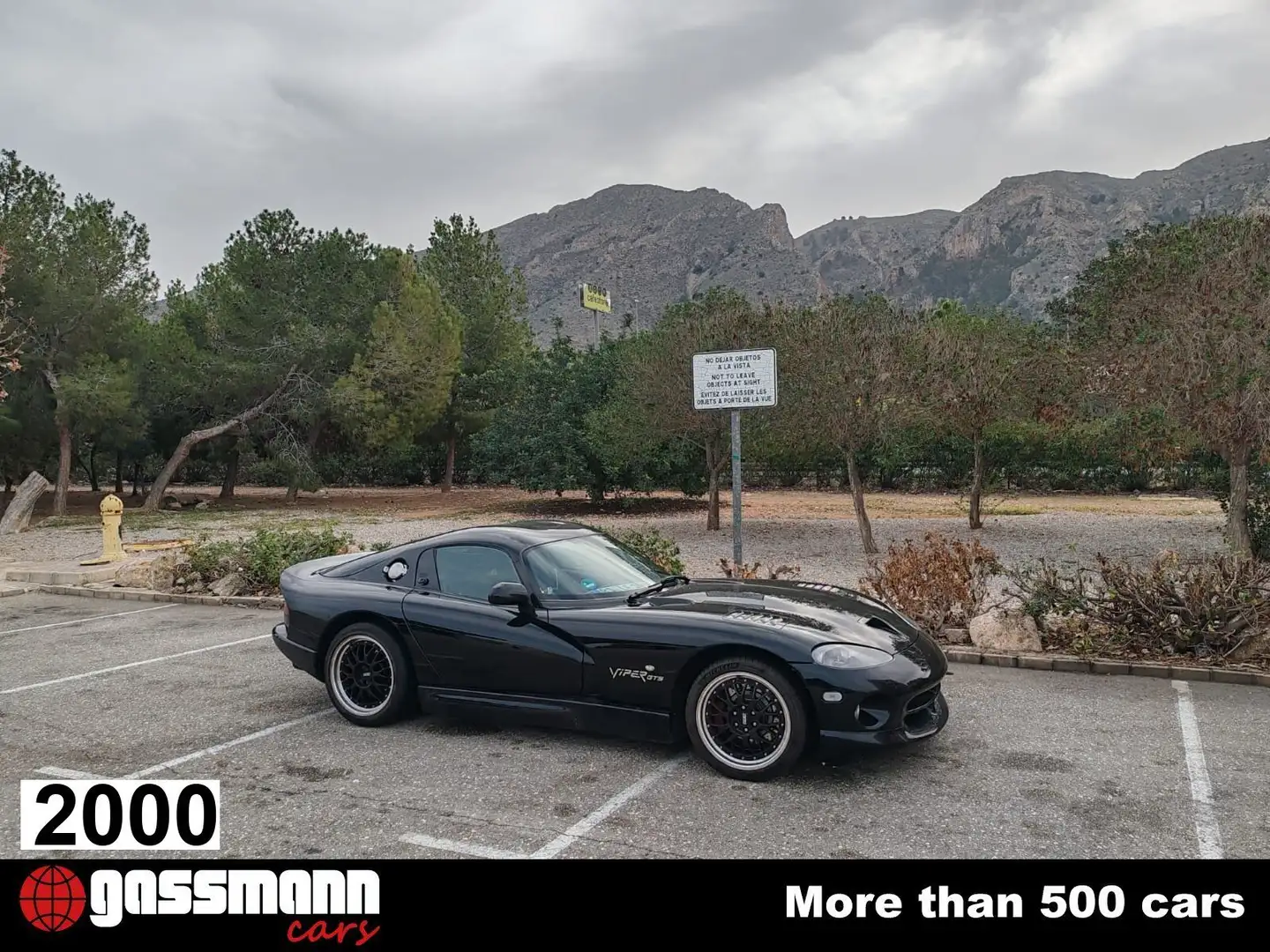 Dodge Viper Noir - 1