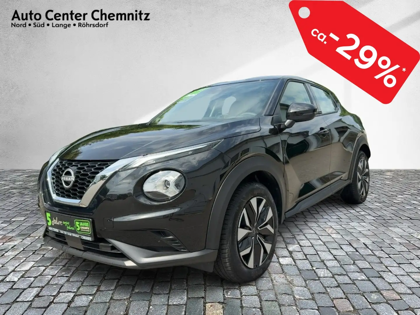 Nissan Juke 1.0 DIG-T Acenta LED/SHZ/KlimaA/Kamera Schwarz - 2