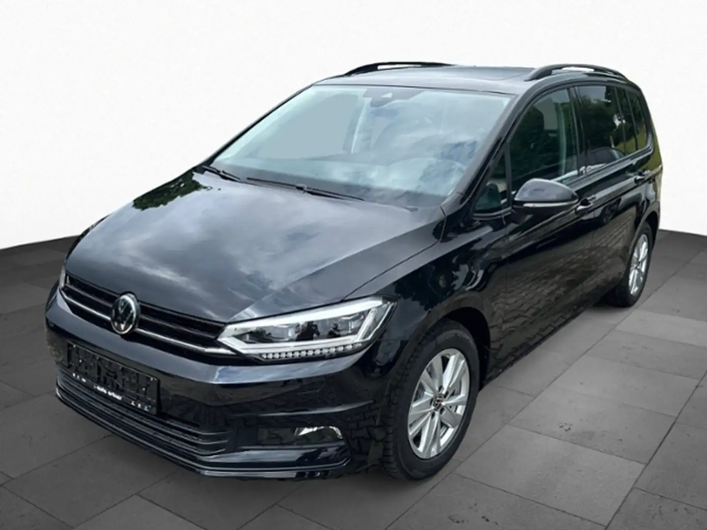 Volkswagen Touran 2.0 TDI HIGHLINE KAMERA TRAILER-ASSIST AHK PANO L Zwart - 2