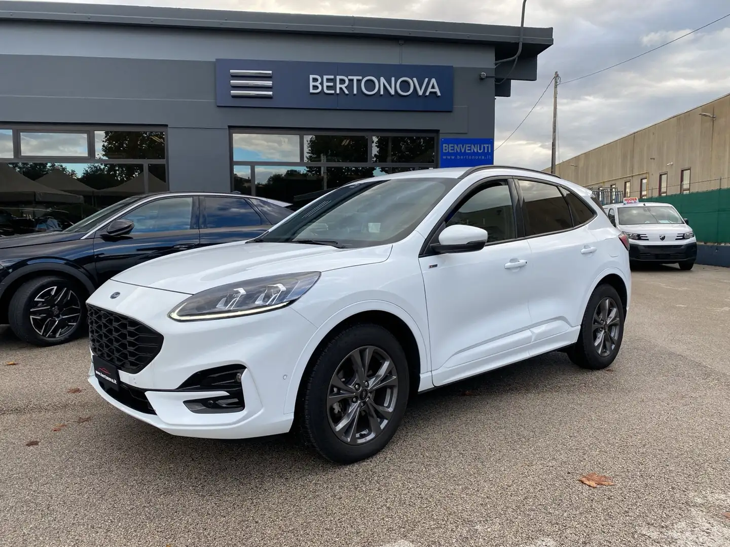 Ford Kuga 2.0 EcoBlue 120CV aut. AWD ST-Line X Bianco - 1