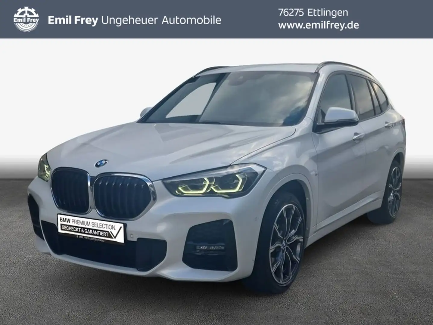 BMW X1 xDrive20i Aut. M Sport Head-Up Pano AHK Weiß - 1