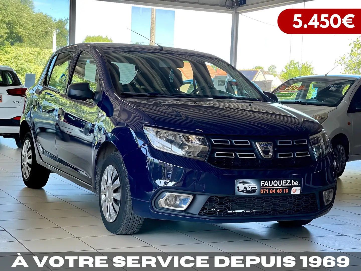 Dacia Sandero Sandero 1.0i SCe • Garantie 12 mois ✅ Bleu - 1
