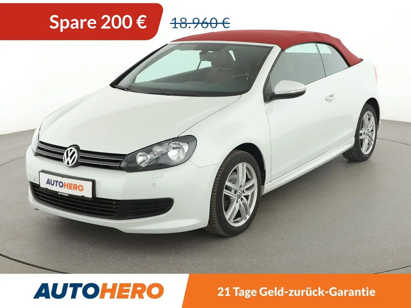 Volkswagen Golf 2.0 TDI BlueMotion Tech*NAVI*PDC*TEMPO* Weiß - 1