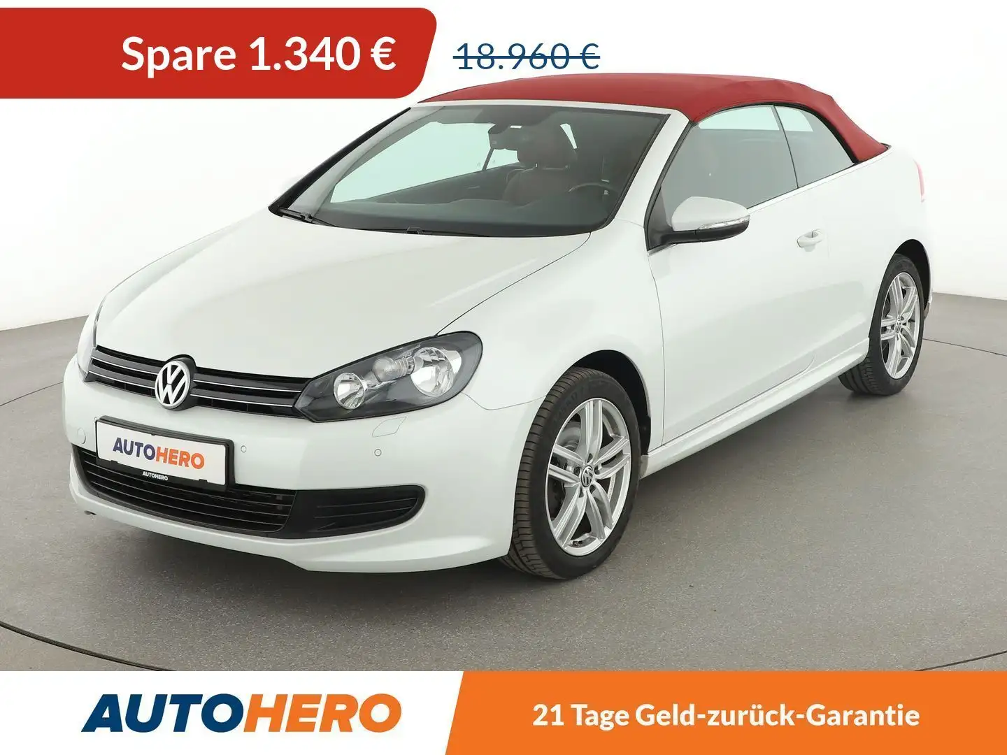 Volkswagen Golf 2.0 TDI BlueMotion Tech*NAVI*PDC*TEMPO* Weiß - 1