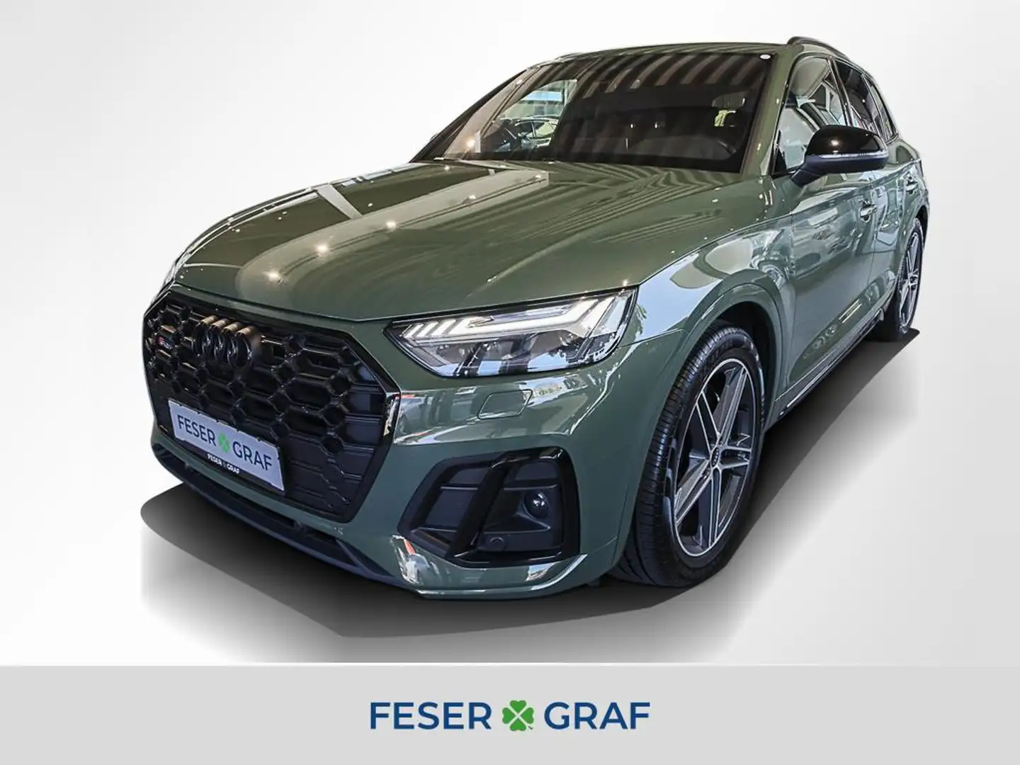 Audi SQ5 TDI AHK B&O Matrix Navi RüKa Luftfederung Vert - 1