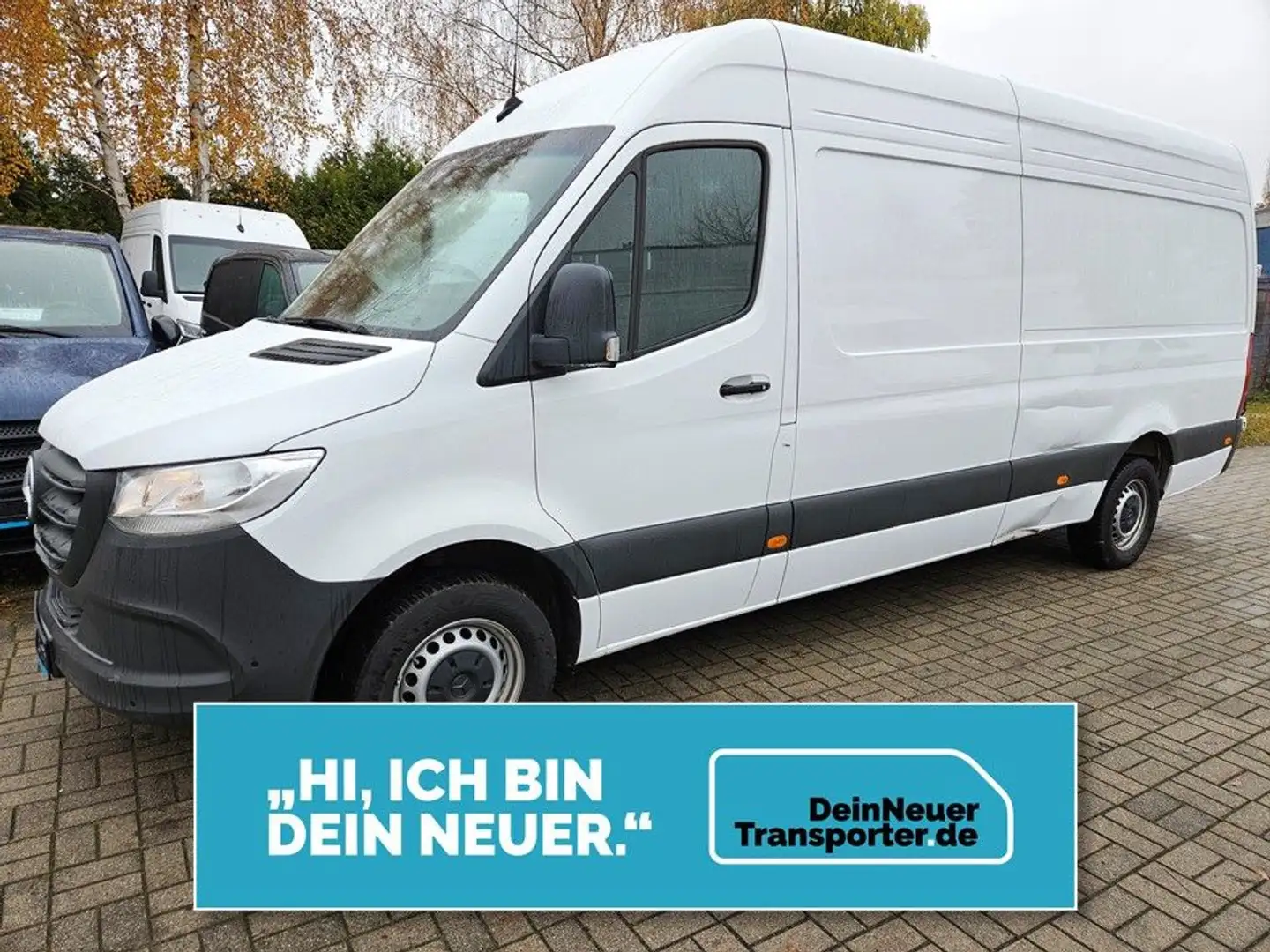 Mercedes-Benz Sprinter 317 CDI 55°°°KM|MAXI|9G|FACELIFT|ASSIS Weiß - 1