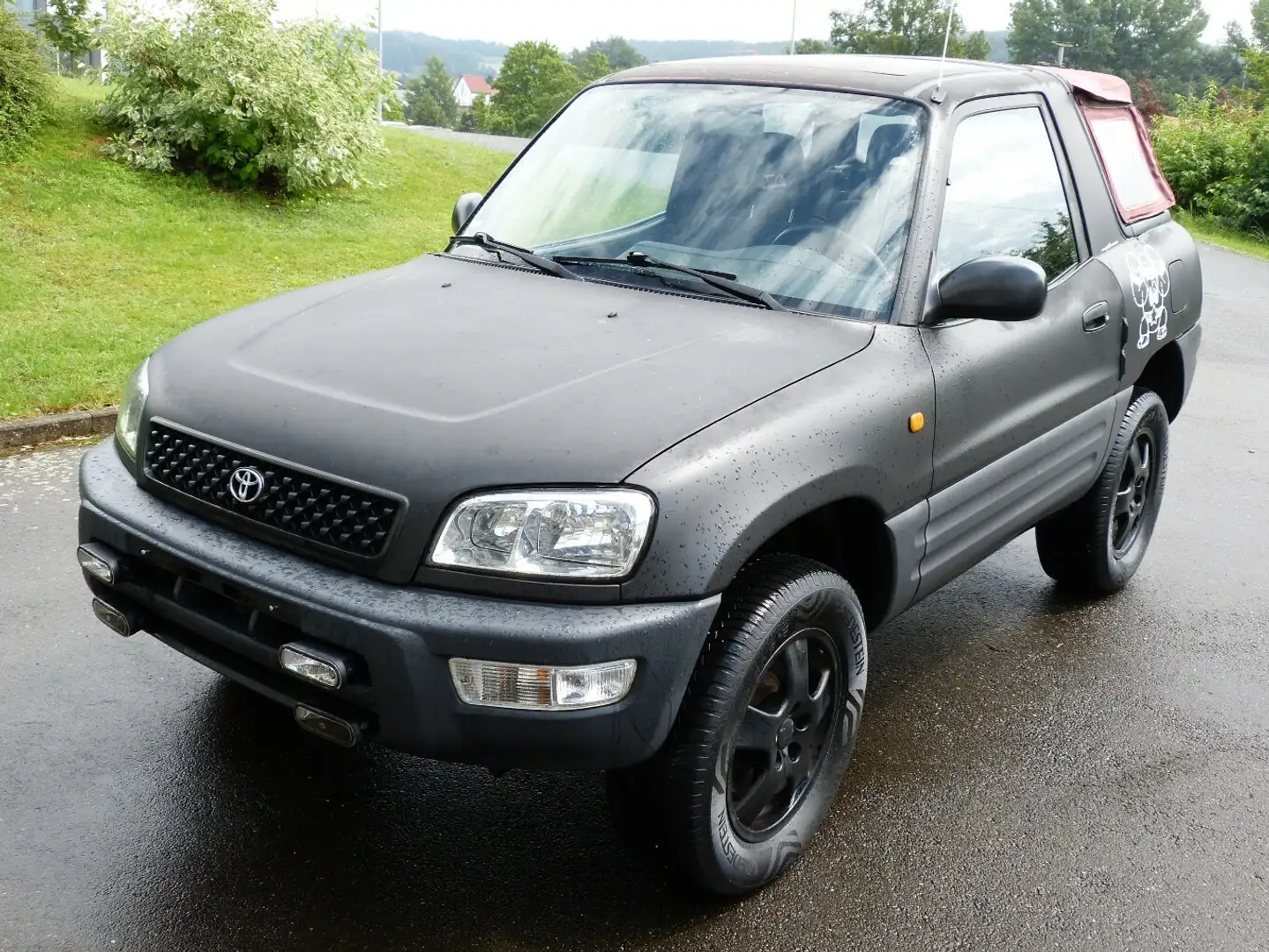 Toyota RAV 4 Cabrio 2.0[Allrad/AHK/HU bis 07-2025] Schwarz - 1